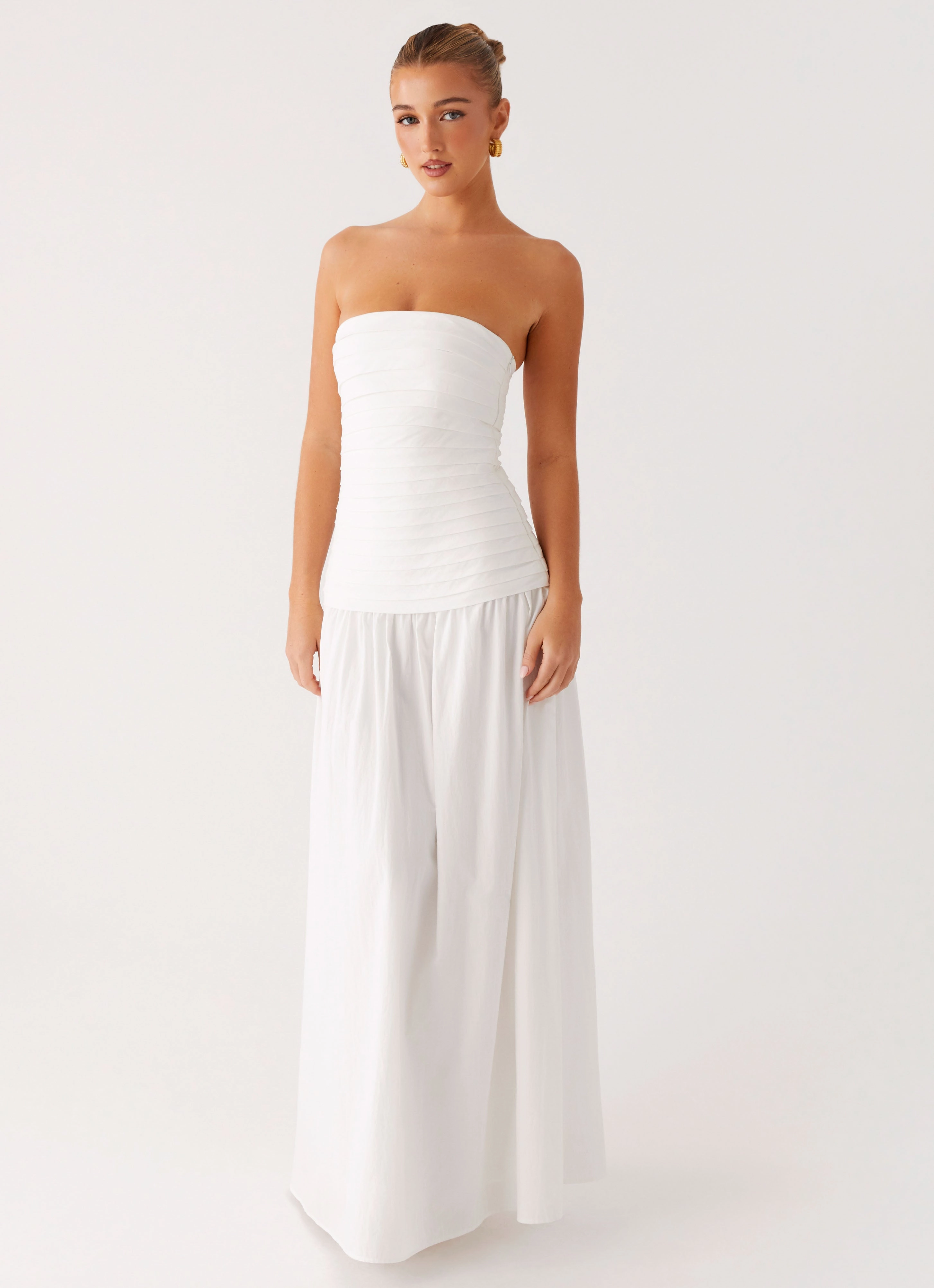 Weekend Ready Tyrah Maxi Dress - White