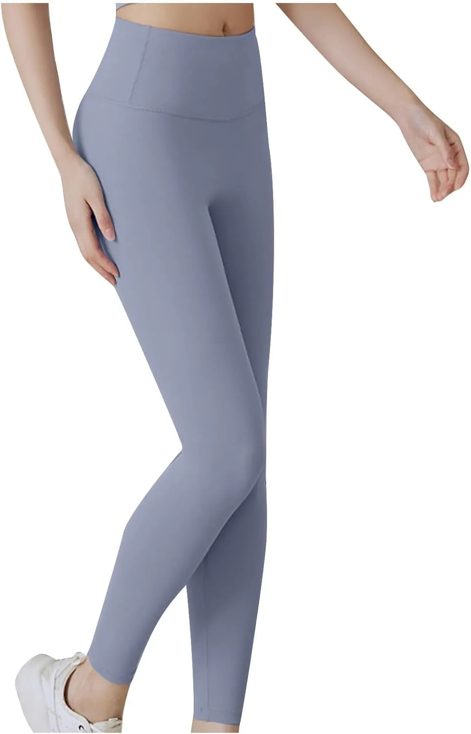 Uillui Womens Active Workout Leggings High Waist Ultra Soft Stretch Yoga Leggings Gym Compression Tummy Control Yoga Pants