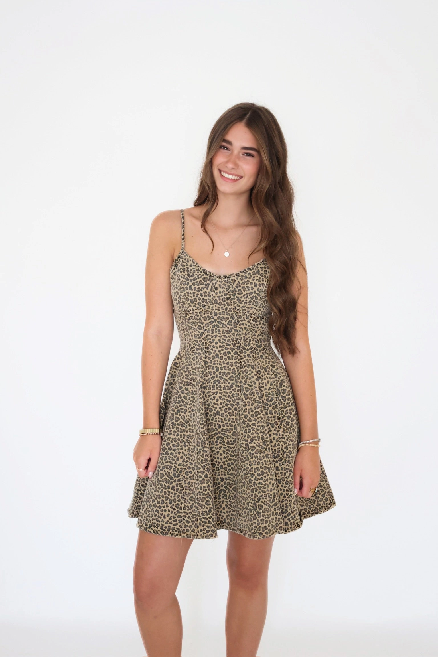 Catlike Dress V Neck Design Light Fabric