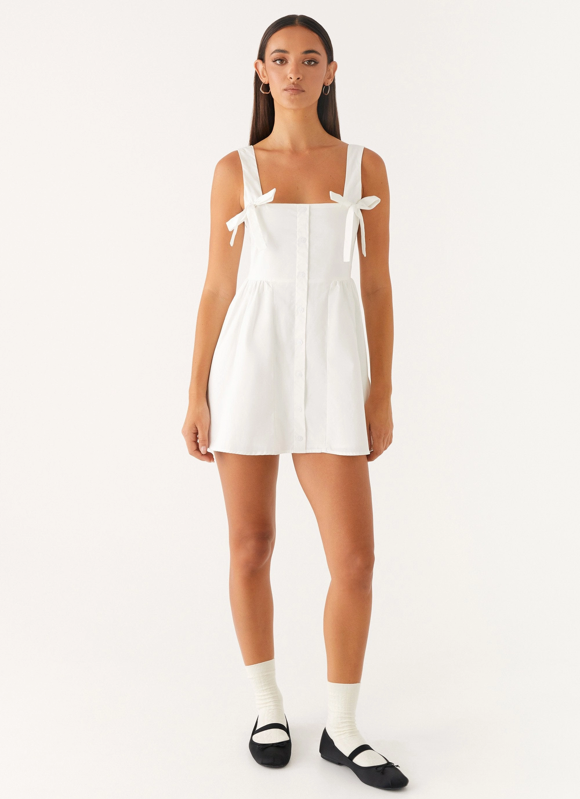 single wear Unconditional Mini Dress - White