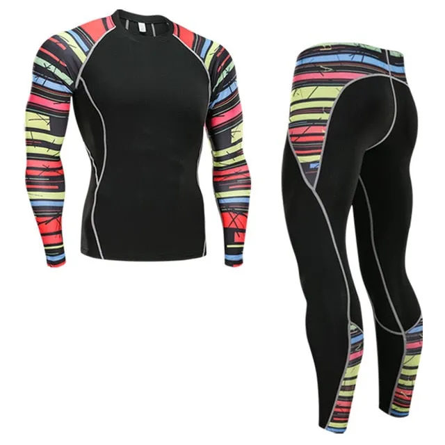 Underwear Set Men's Sportswear for Running Training