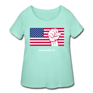 USA STRONG - Women’s Curvy T-Shirt