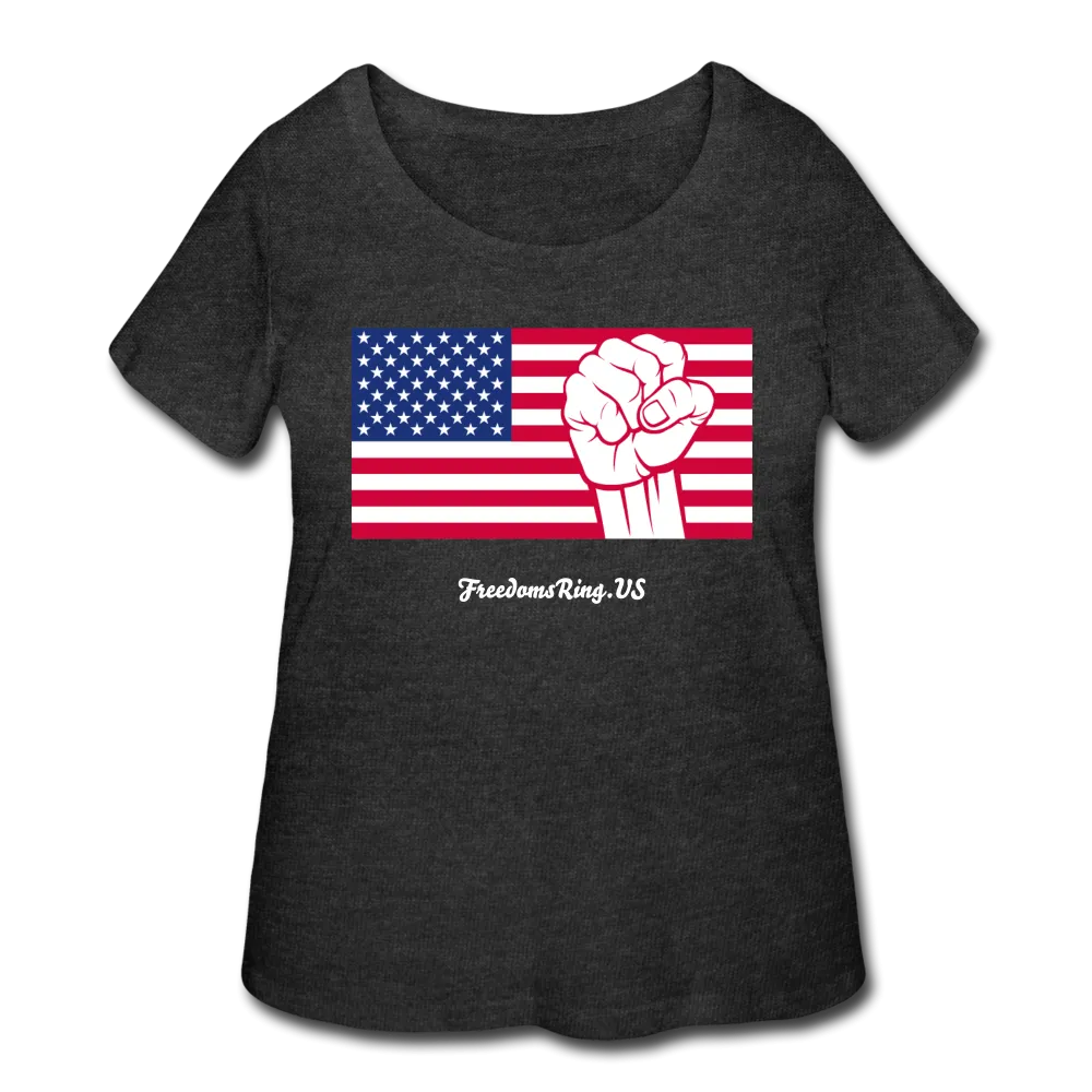 USA STRONG - Women’s Curvy T-Shirt