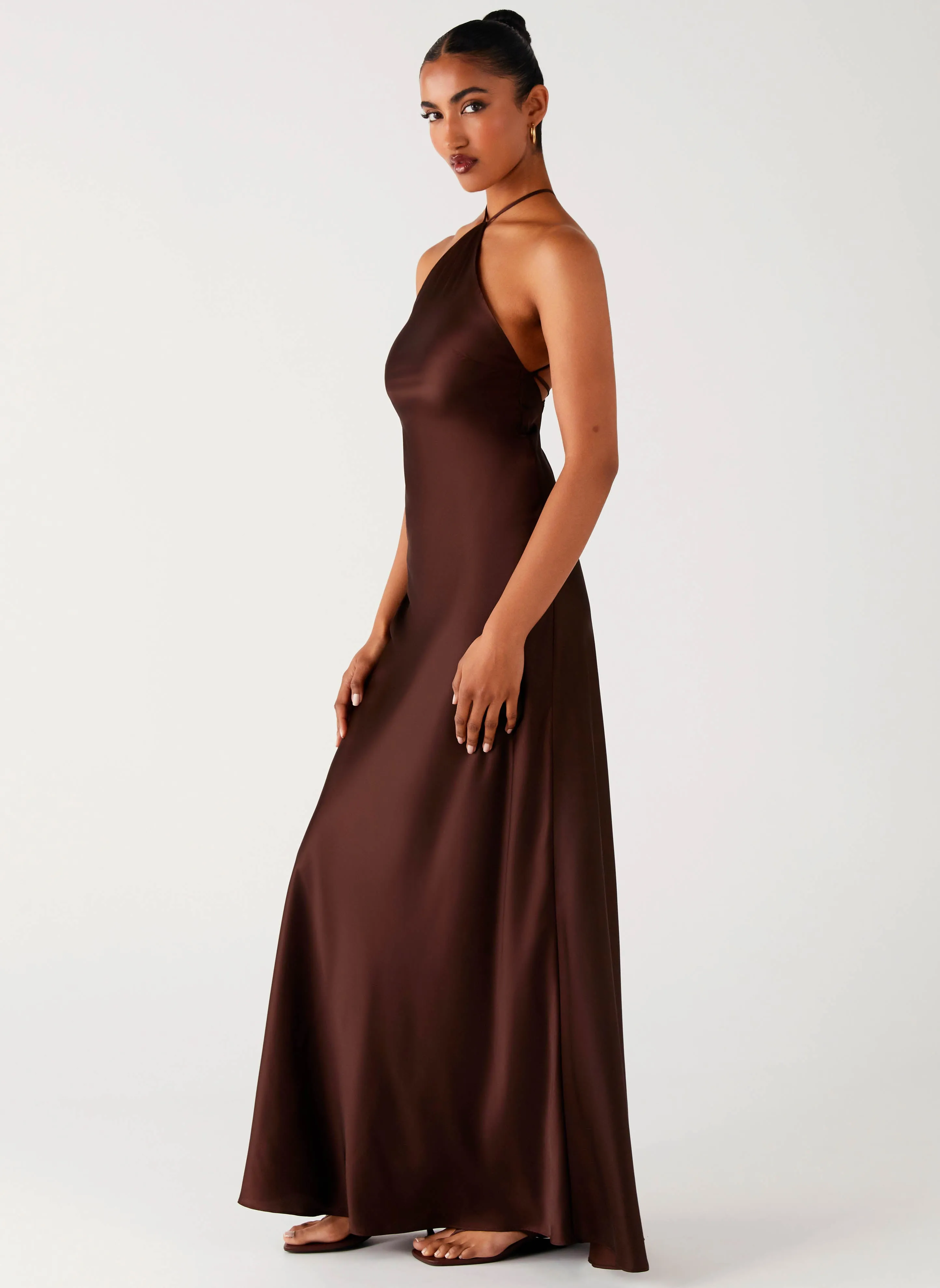 Chic Look Tulama Maxi Dress - Chocolate