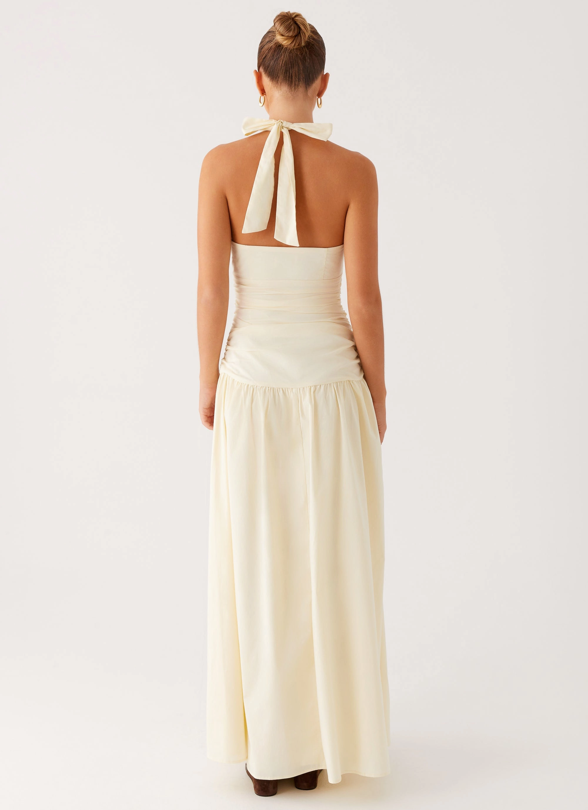 Val Maxi Dress - Lemon Versatile-Style Light And Airy