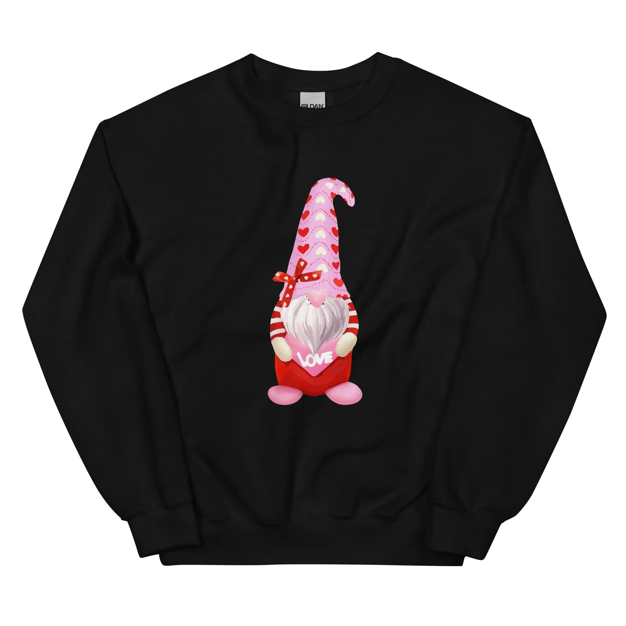Valentine Gnome Crewneck Sweatshirt