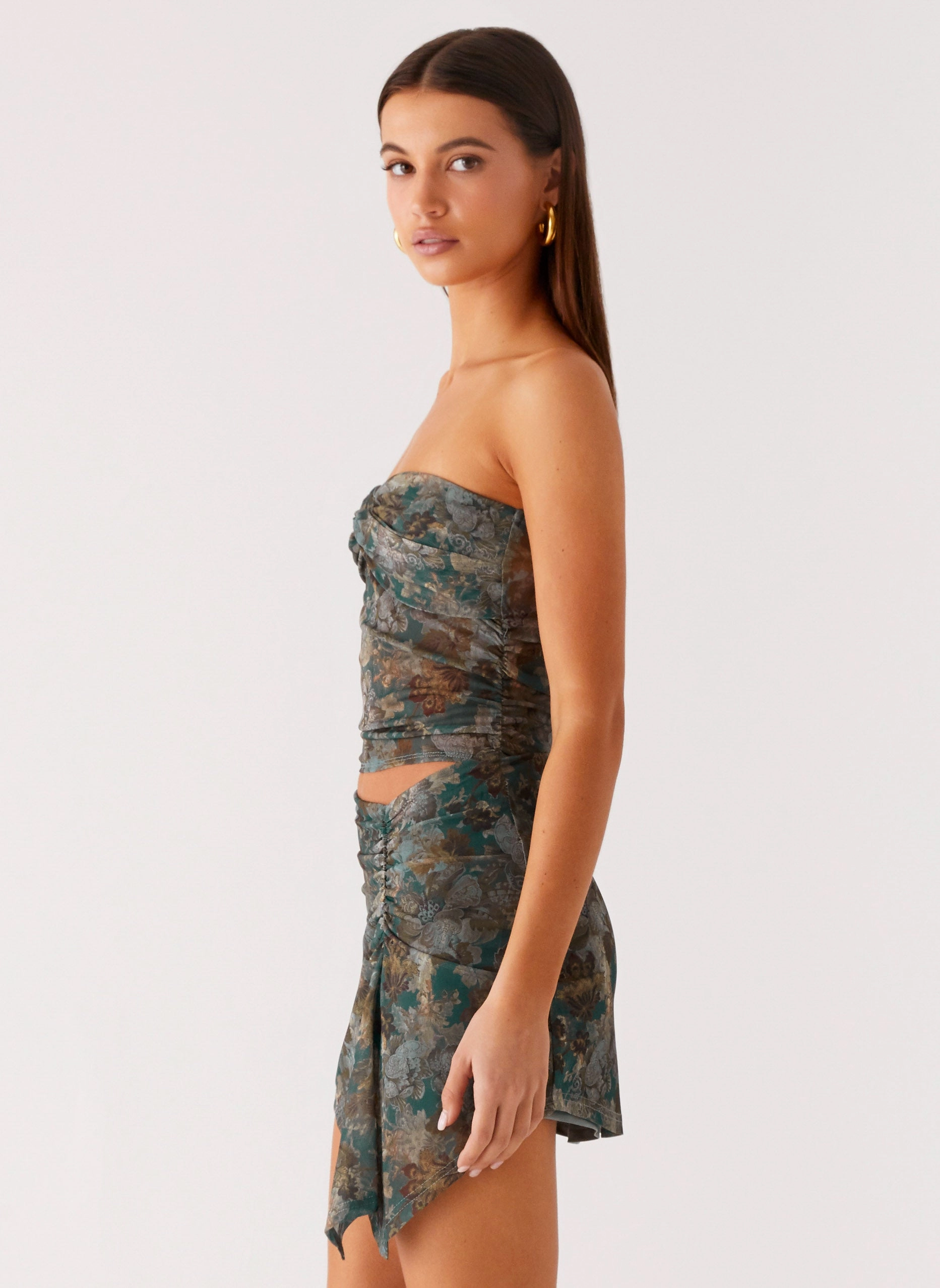 Vayda Mini Dress - Vintage Blossom Comfortable and Chic