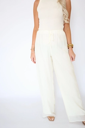 Spritz Pant (FINAL SALE) Breathable Linen Blend Fitted Tank