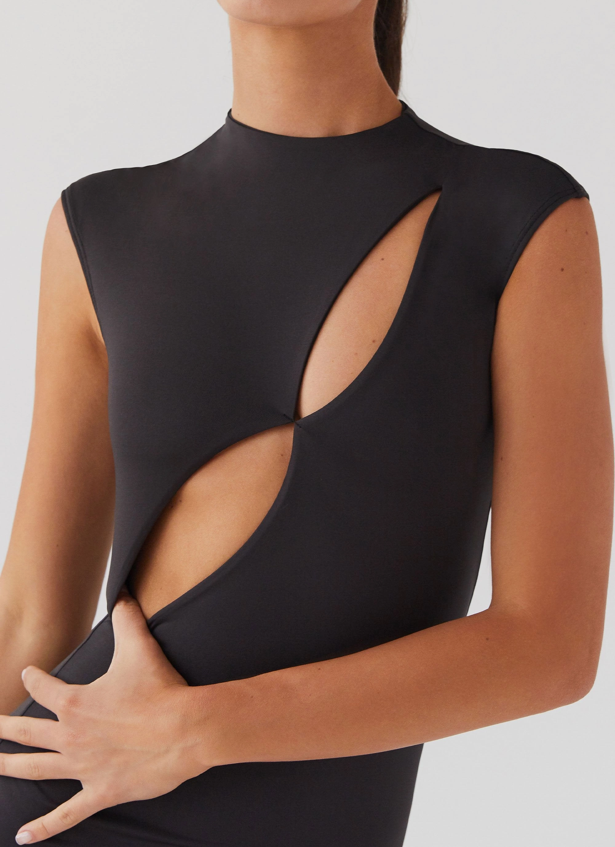 Beach Walk Scandi Clean Special Affair Mini Dress - Black