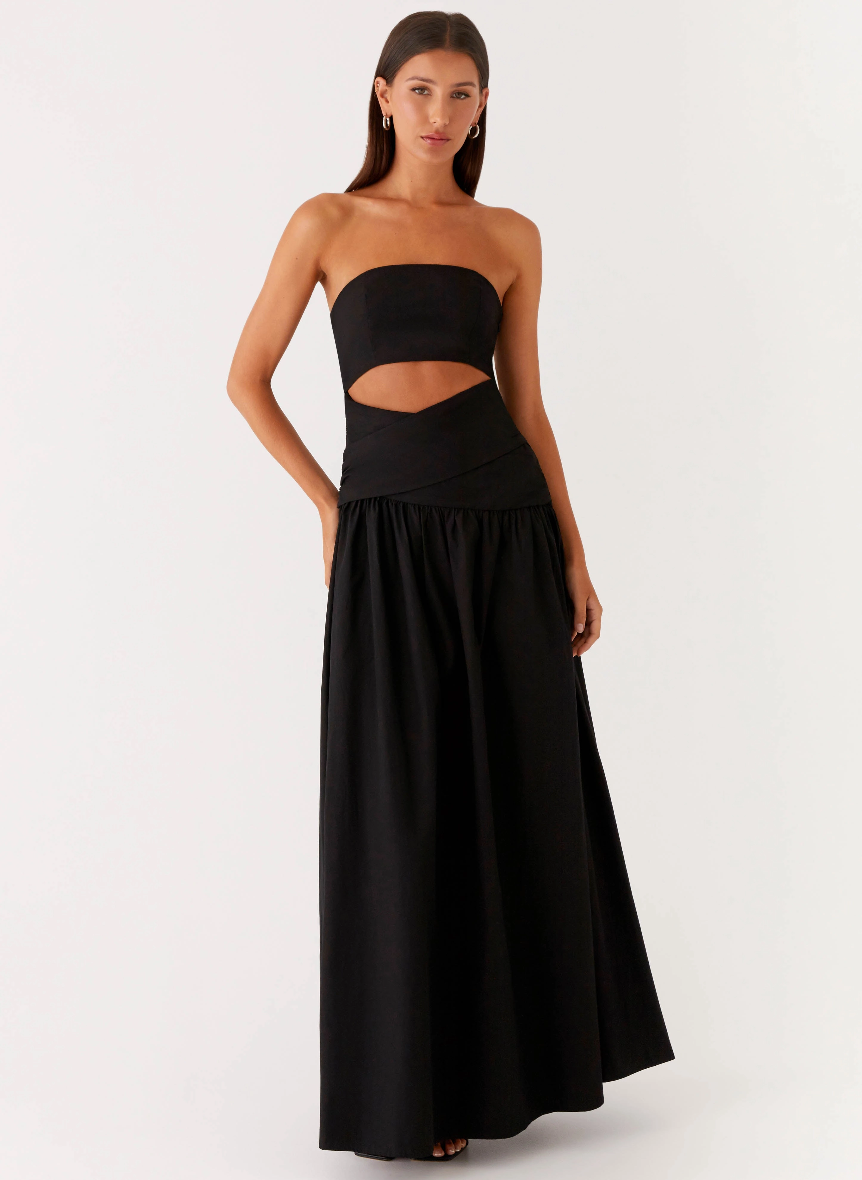 QuickReleaseClasp Lumen Maxi Dress - Black