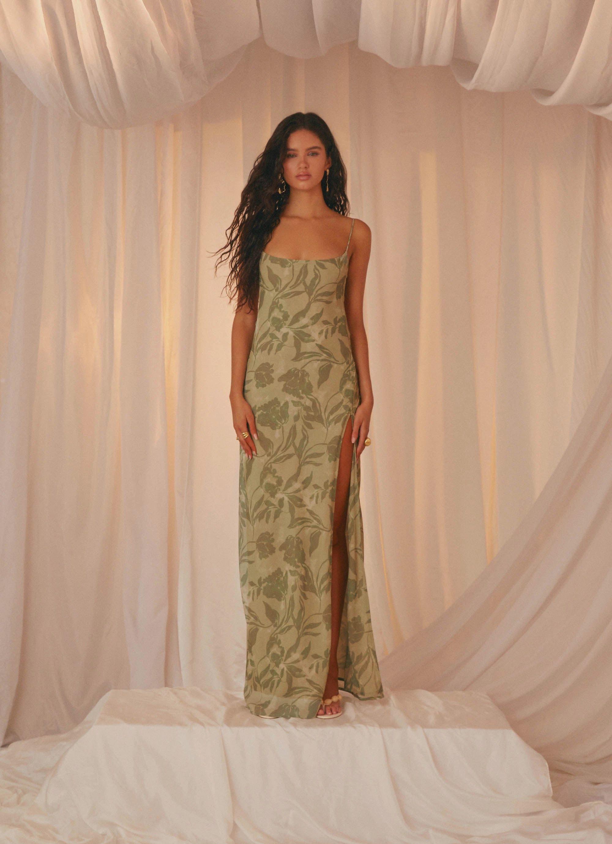 Bold Movement Alouette Maxi Dress - Jade Fern