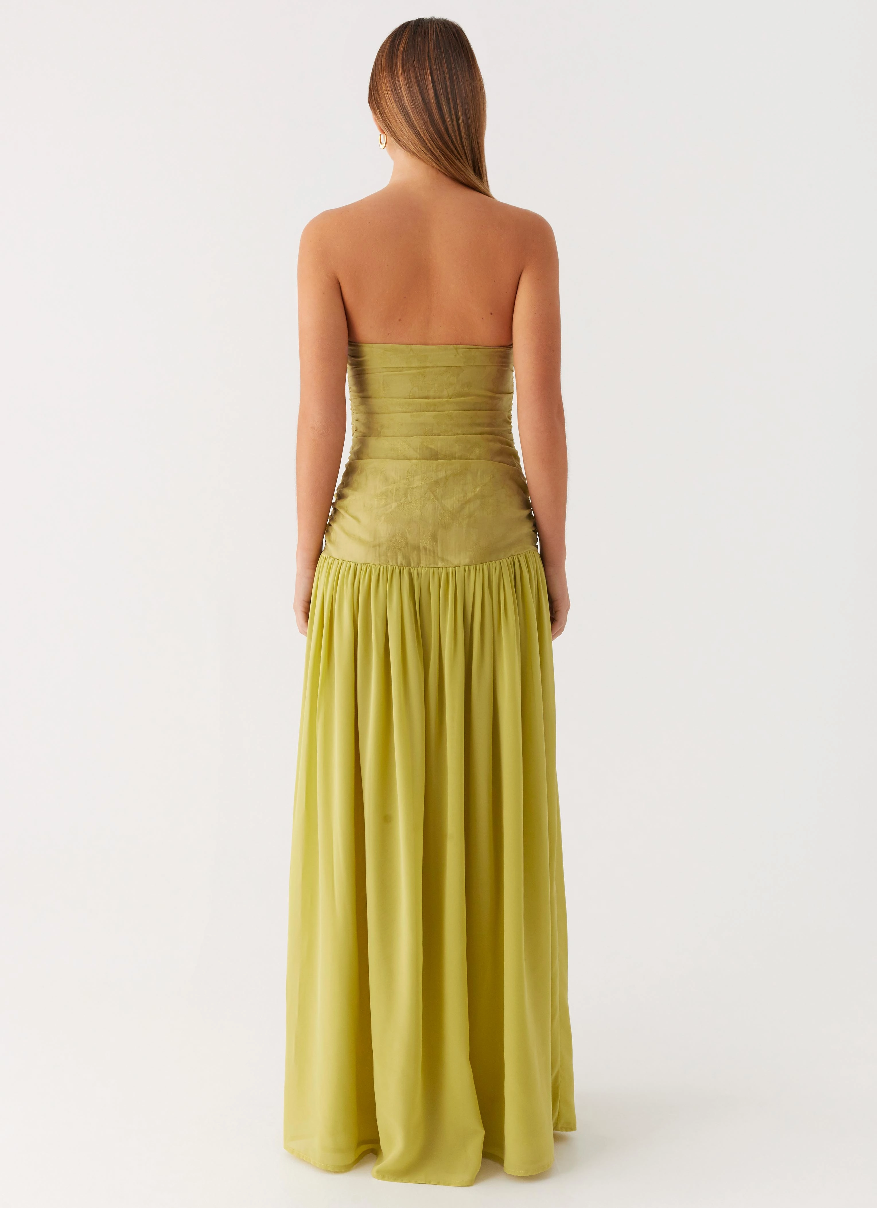 Dreamer Maxi Dress - Lime Zest Work Friendly