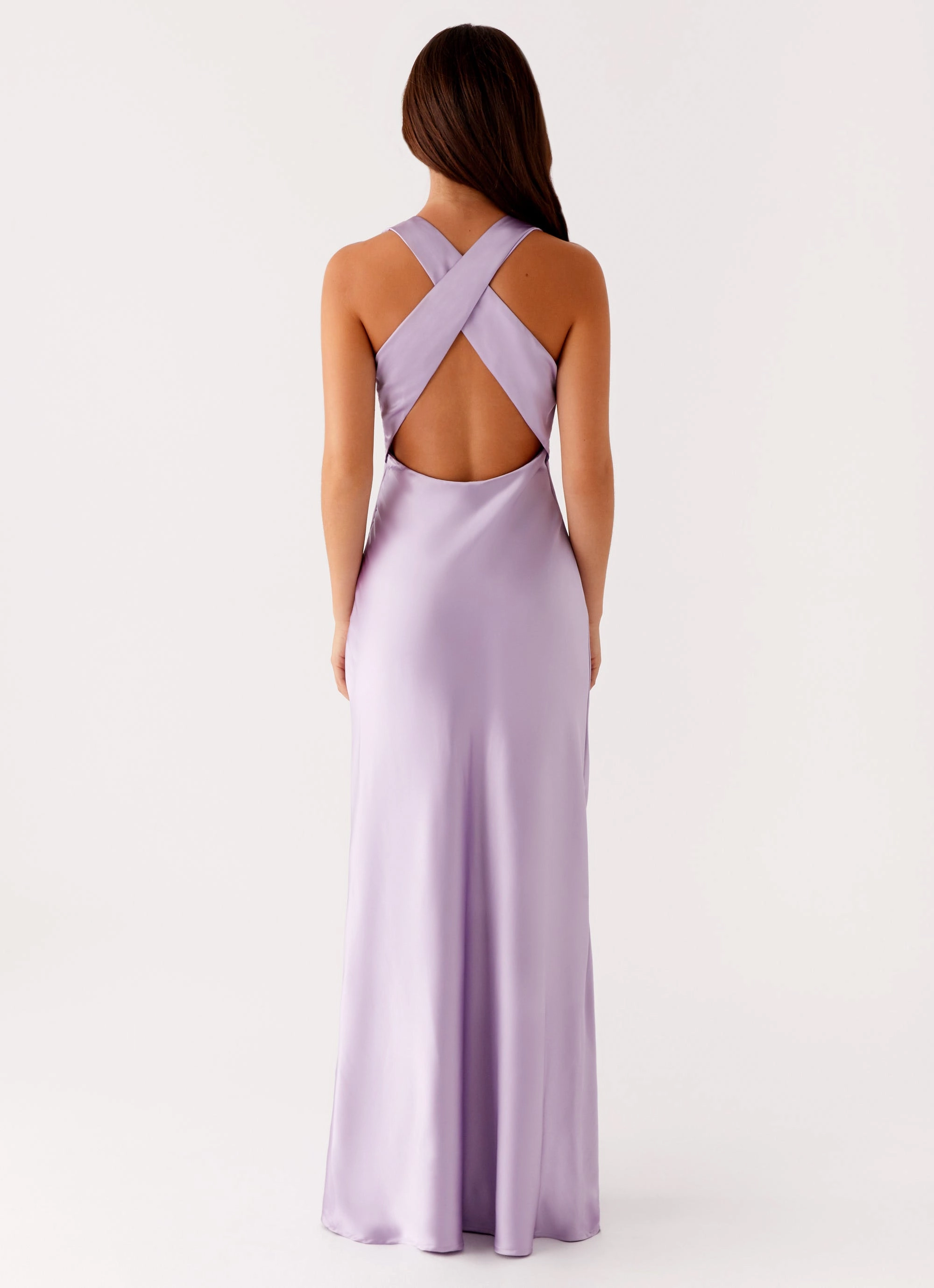 Fall Silhouette Brody Maxi Dress - Lilac