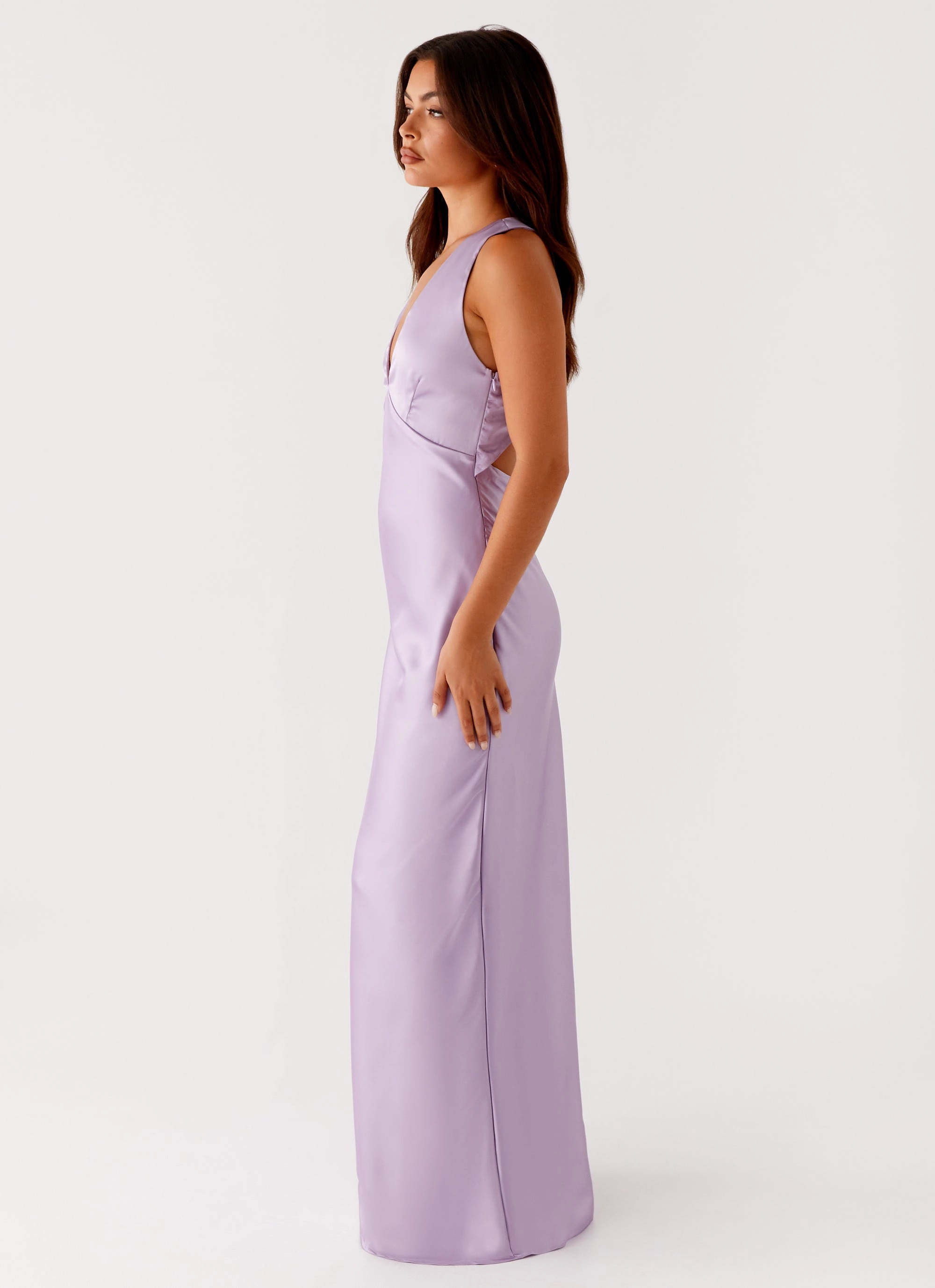 Brody Maxi Dress - Lilac Cozy Balance