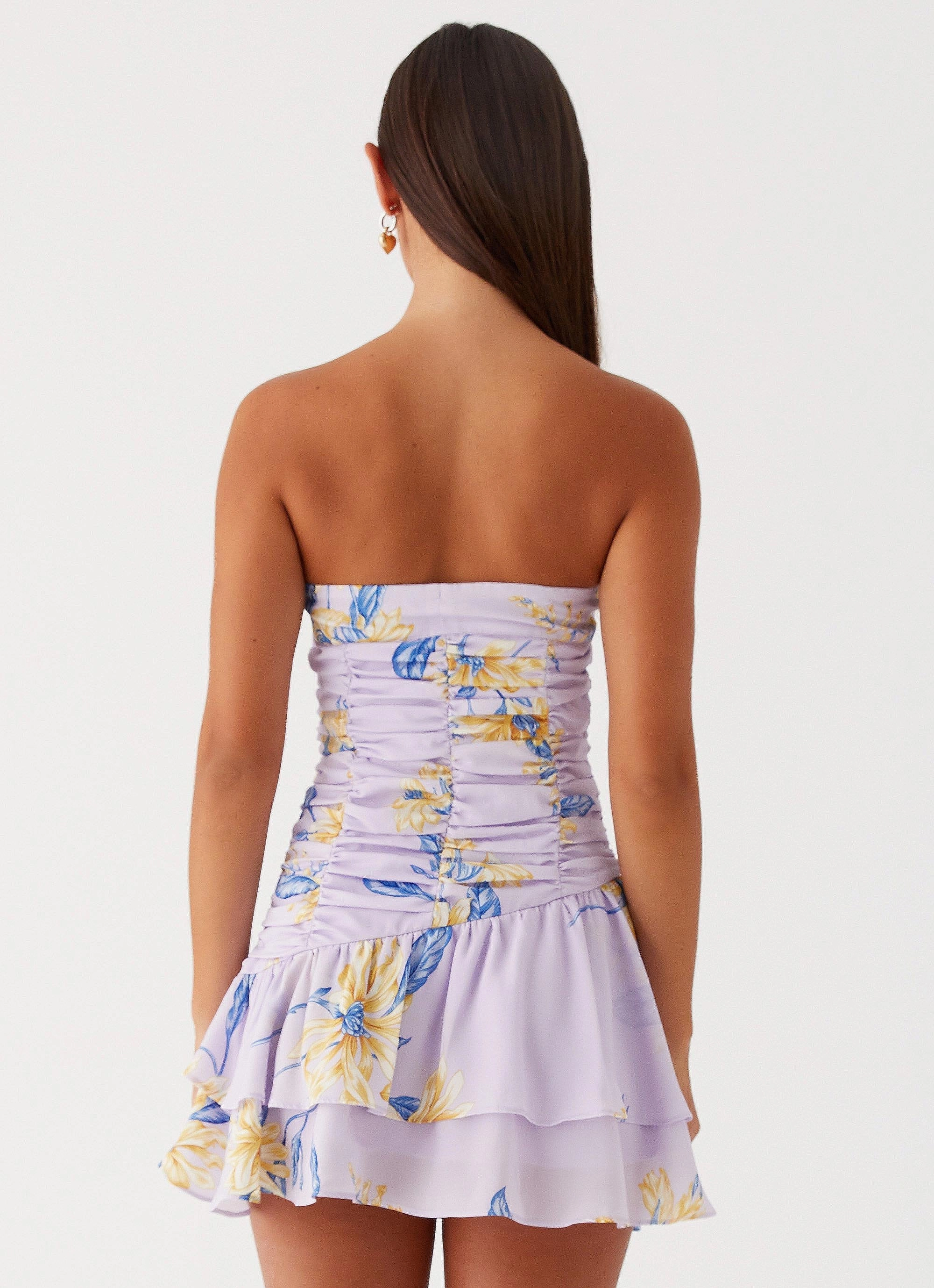 Viviana Mini Dress - Lavender Euro Ease Easy-to-style casual dress