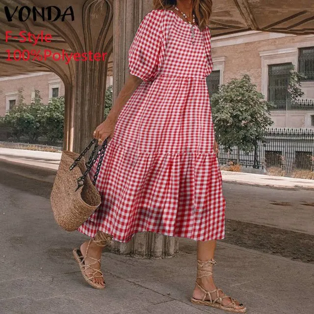 VONDA Baby-Doll Style Befree Ruffle Dress