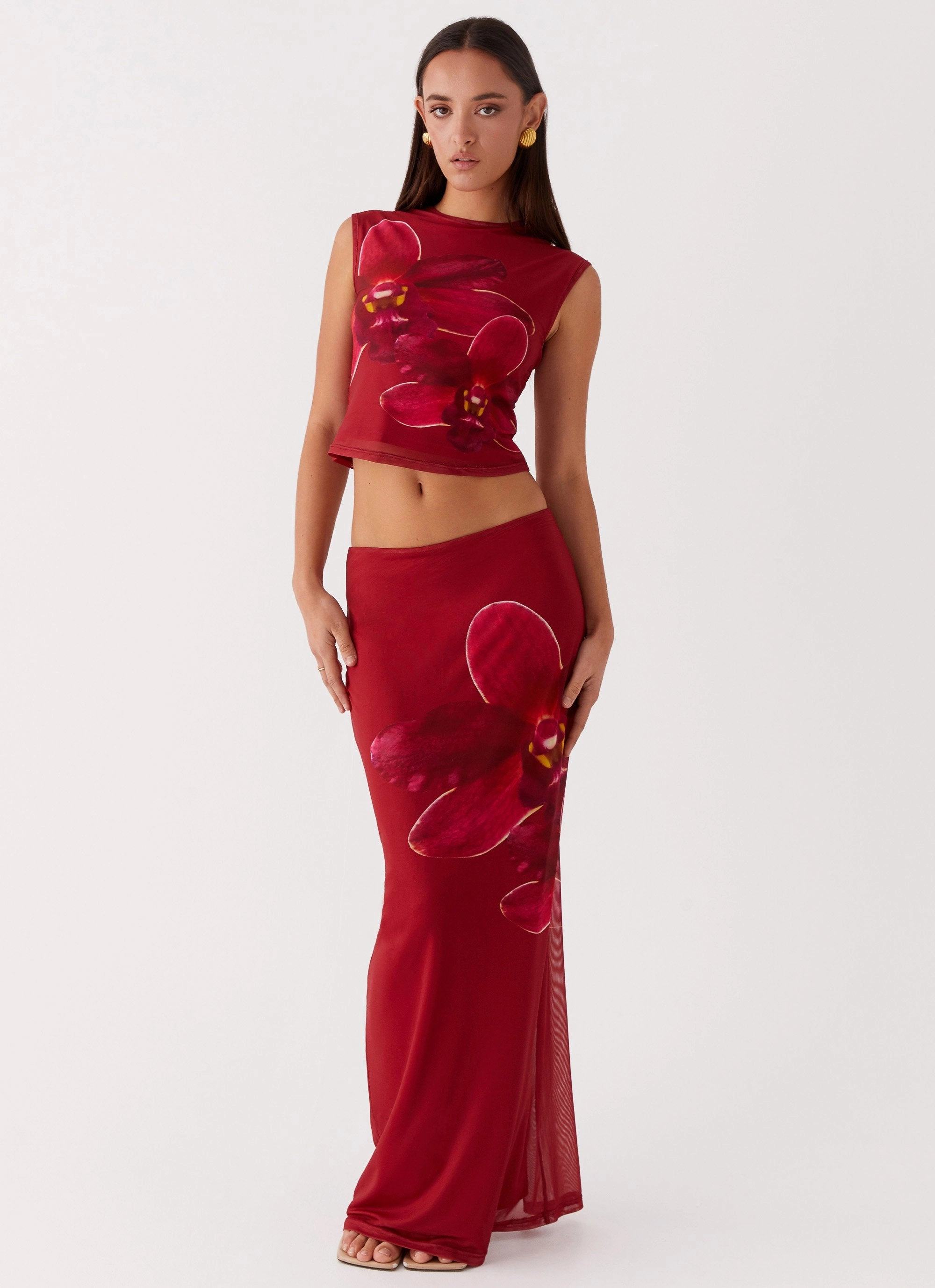 Waiting for Dawn Mesh Top - Rosa Non Chafing Neckline