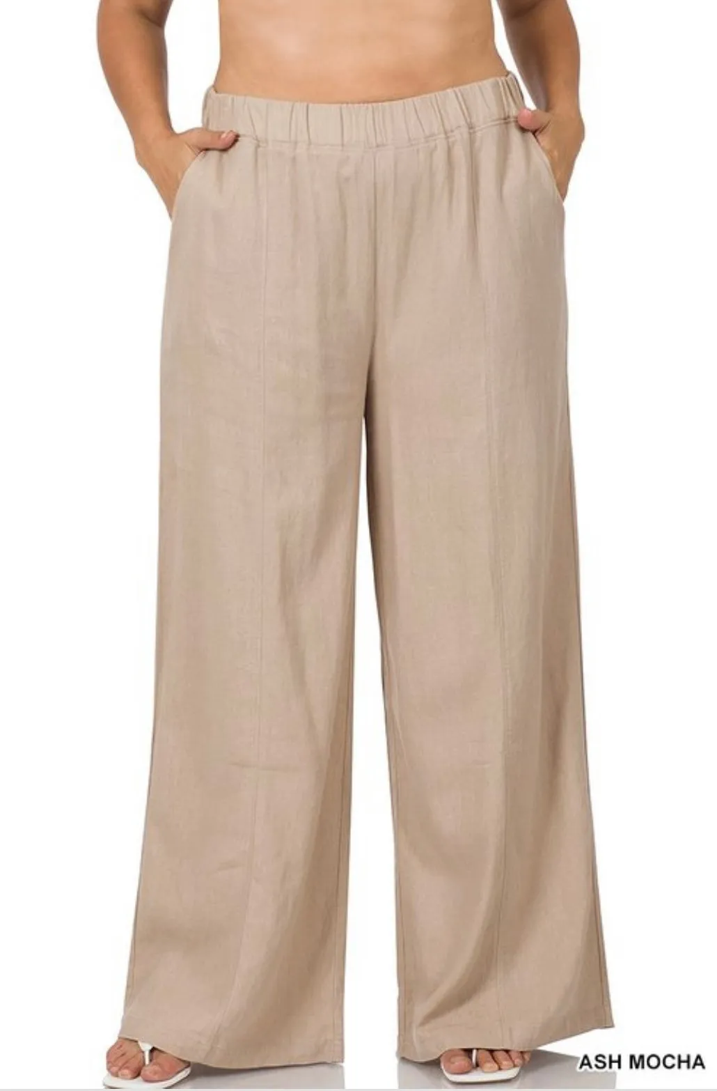 Wanda Wide Leg Pants Plus