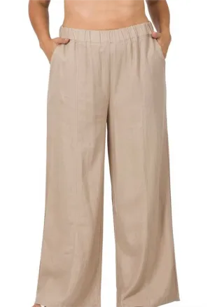 Wanda Wide Leg Pants Plus