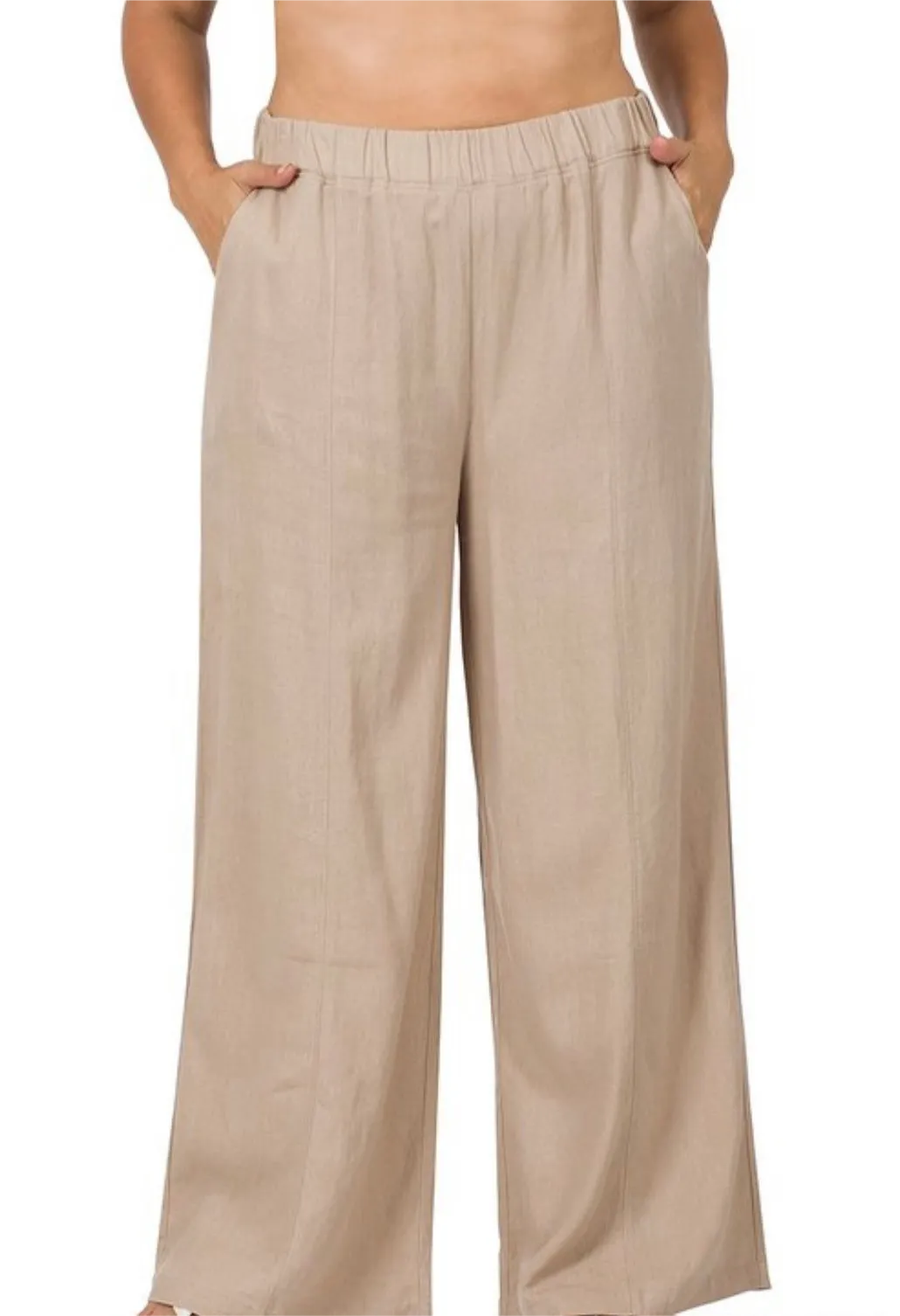 Wanda Wide Leg Pants Plus