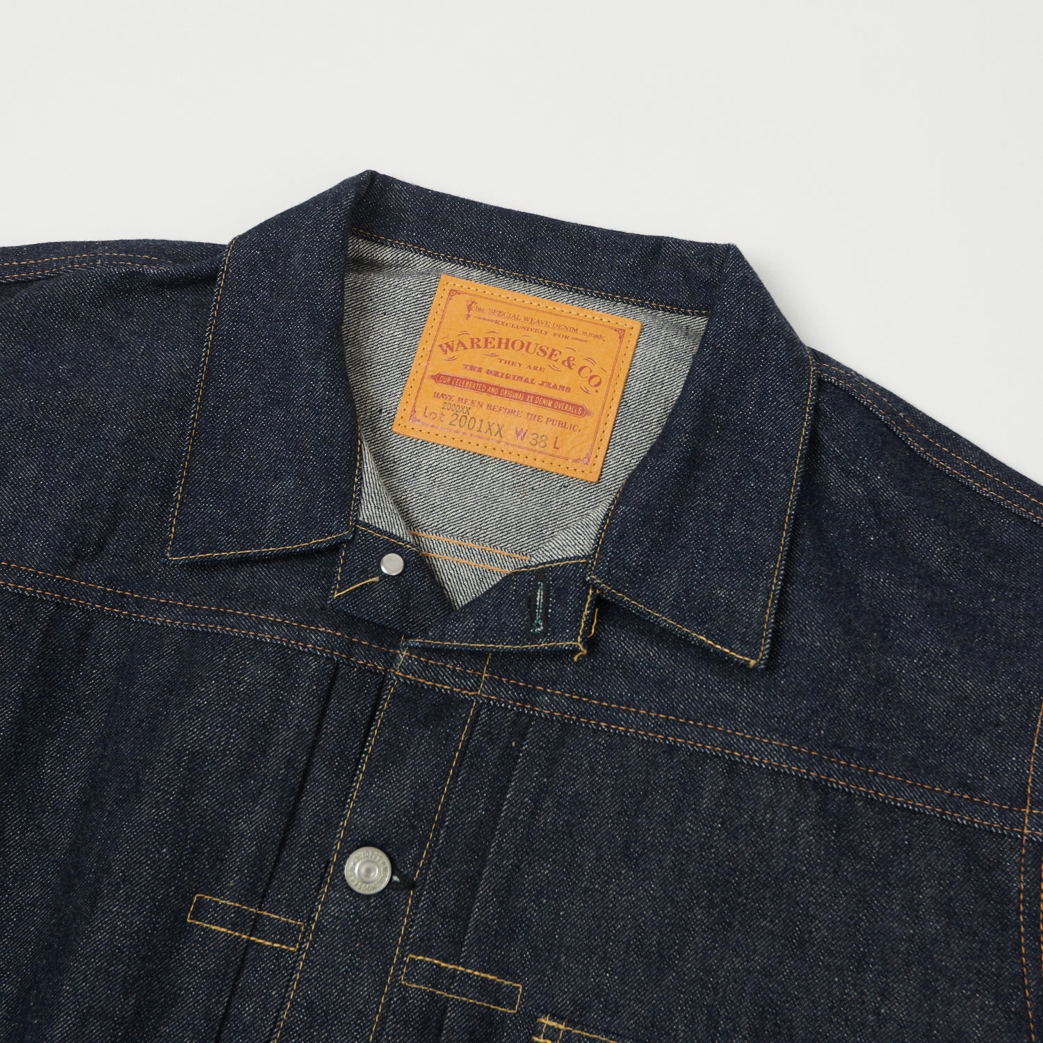 Warehouse & Co 2001XX (2000XX) 1947 Model Type I Denim Jacket - Raw