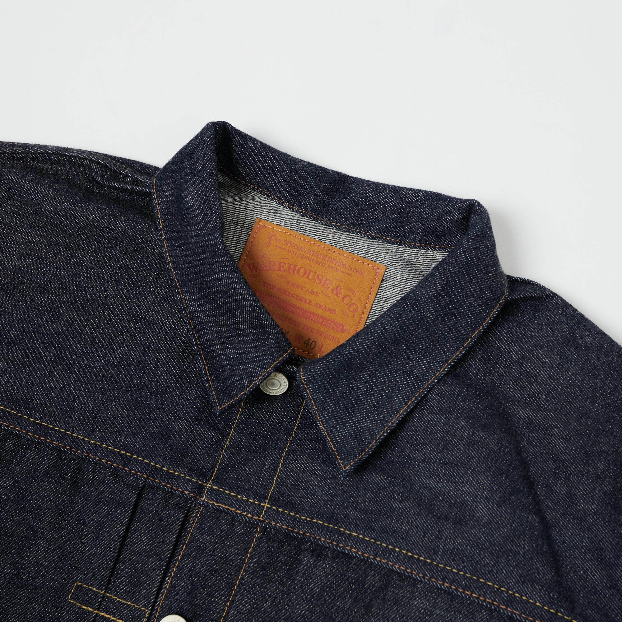 Warehouse & Co 2001XX Type-I Denim Jacket - Raw