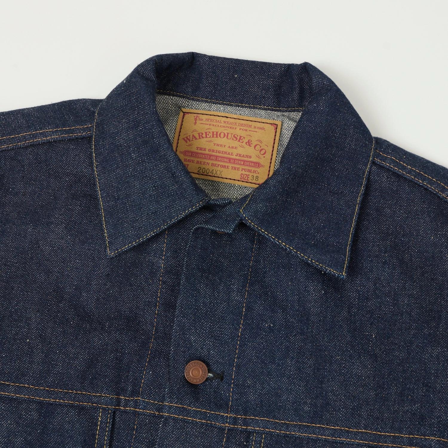 Warehouse & Co 2004XX Type III Denim Jacket - Raw