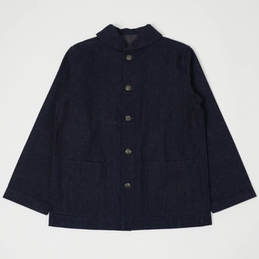 Warehouse & Co 2142 U.S. Navy Denim Deck Jacket - Raw