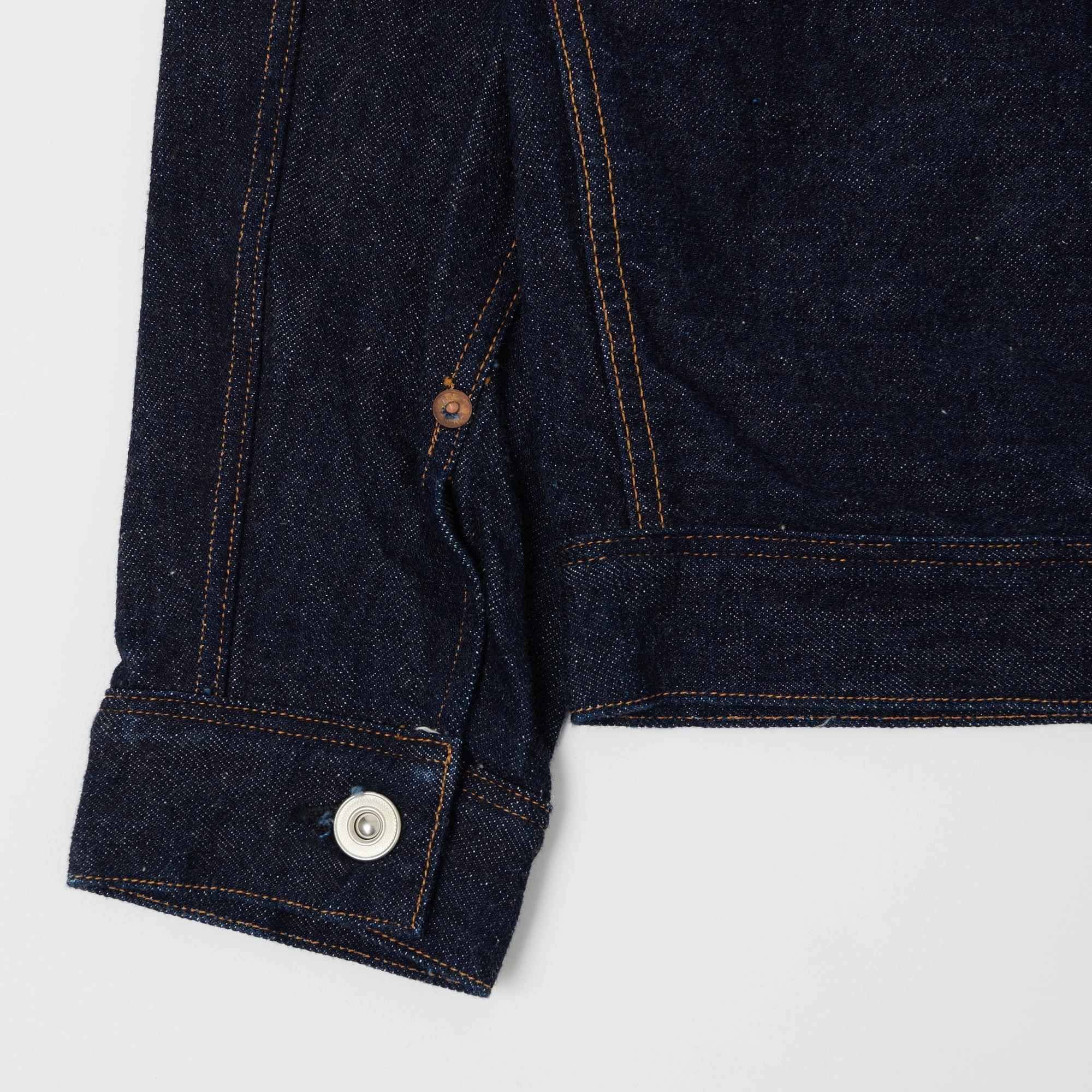 Warehouse & Co 'Brown-Duck & Digger' Denim Blouse Jacket - Rinsed