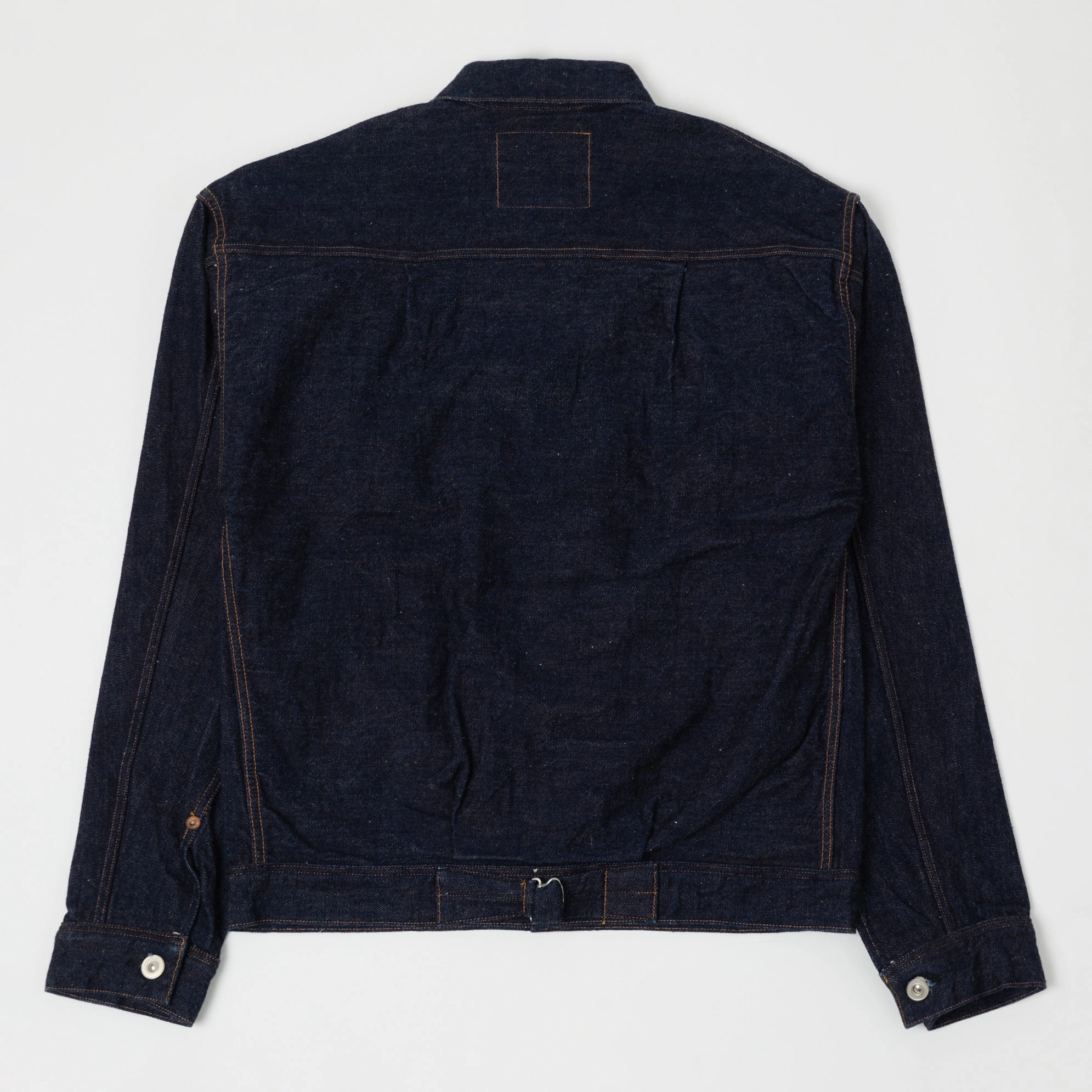 Warehouse & Co 'Brown-Duck & Digger' Denim Blouse Jacket - Rinsed