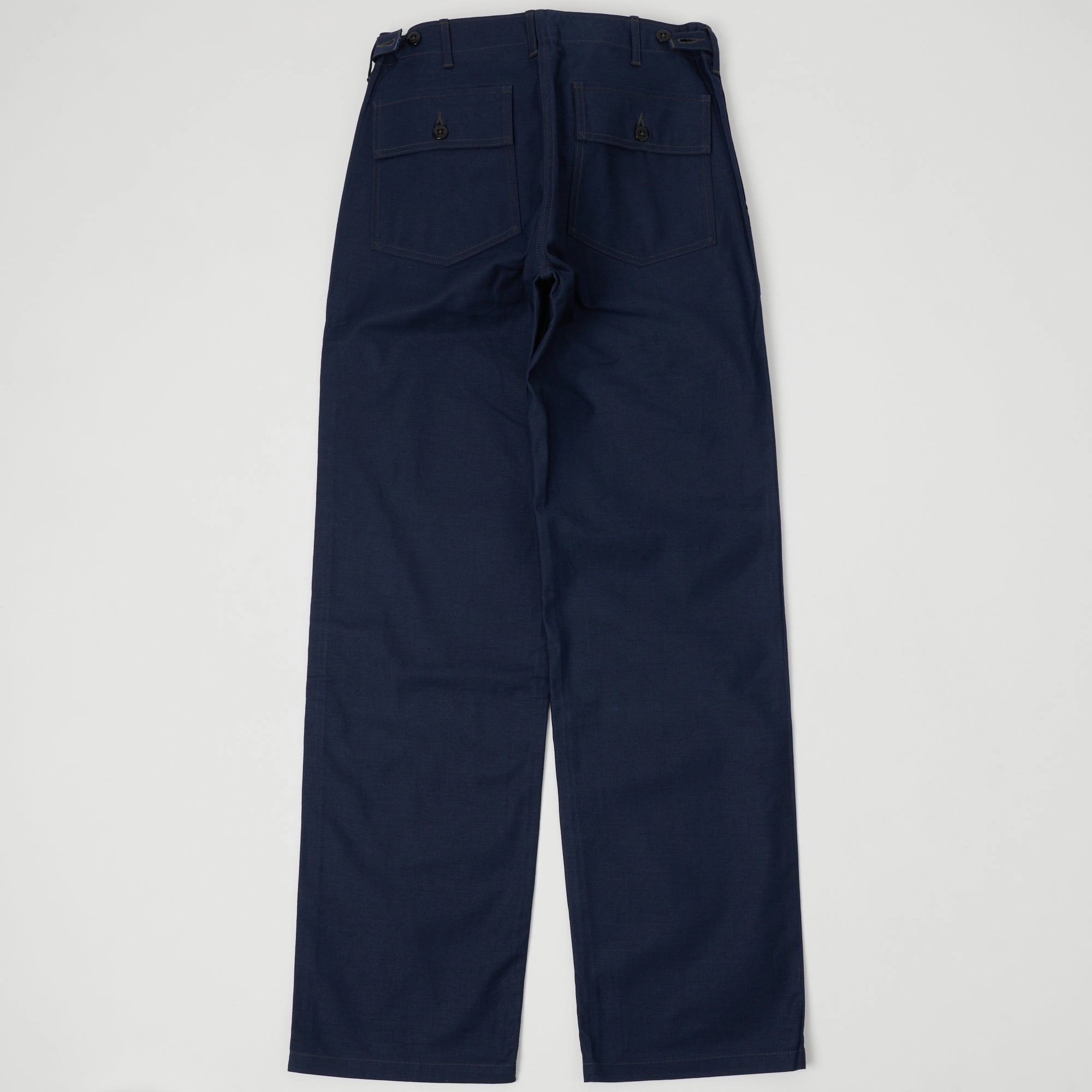 Warehouse & Co Sateen Fatigue Pant - Navy