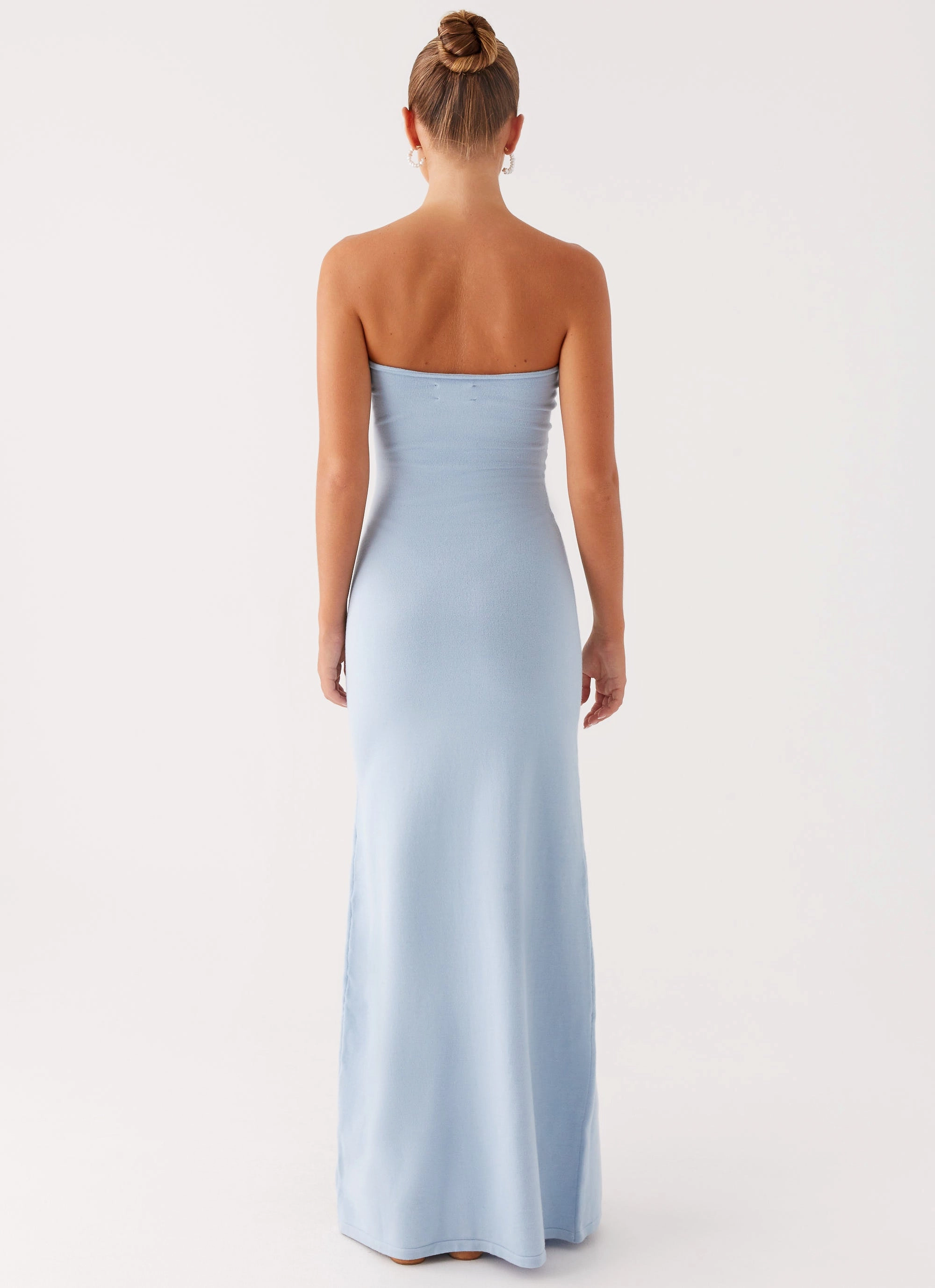 Brunch Fit Samson Knit Maxi Dress - Blue