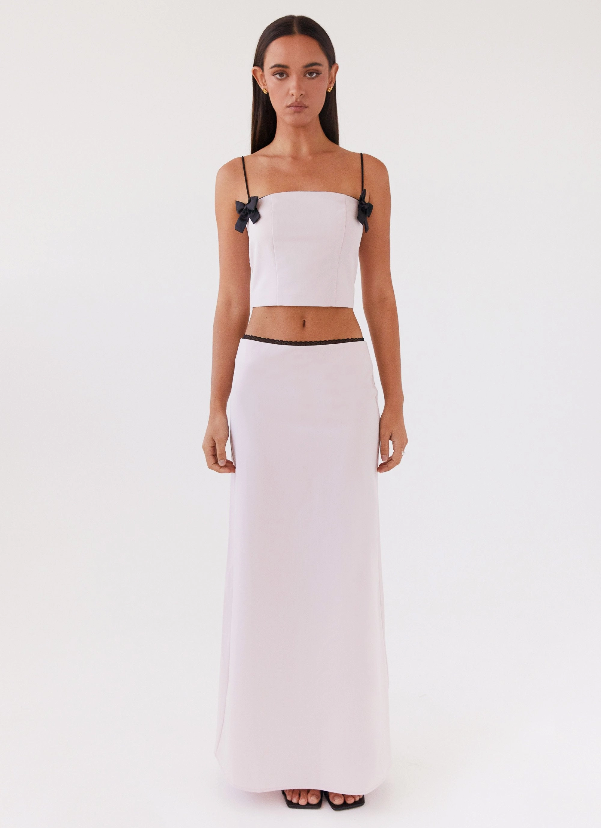Rushing Back Crop Top - Mauve Snag Free Surface LightweightInsulation
