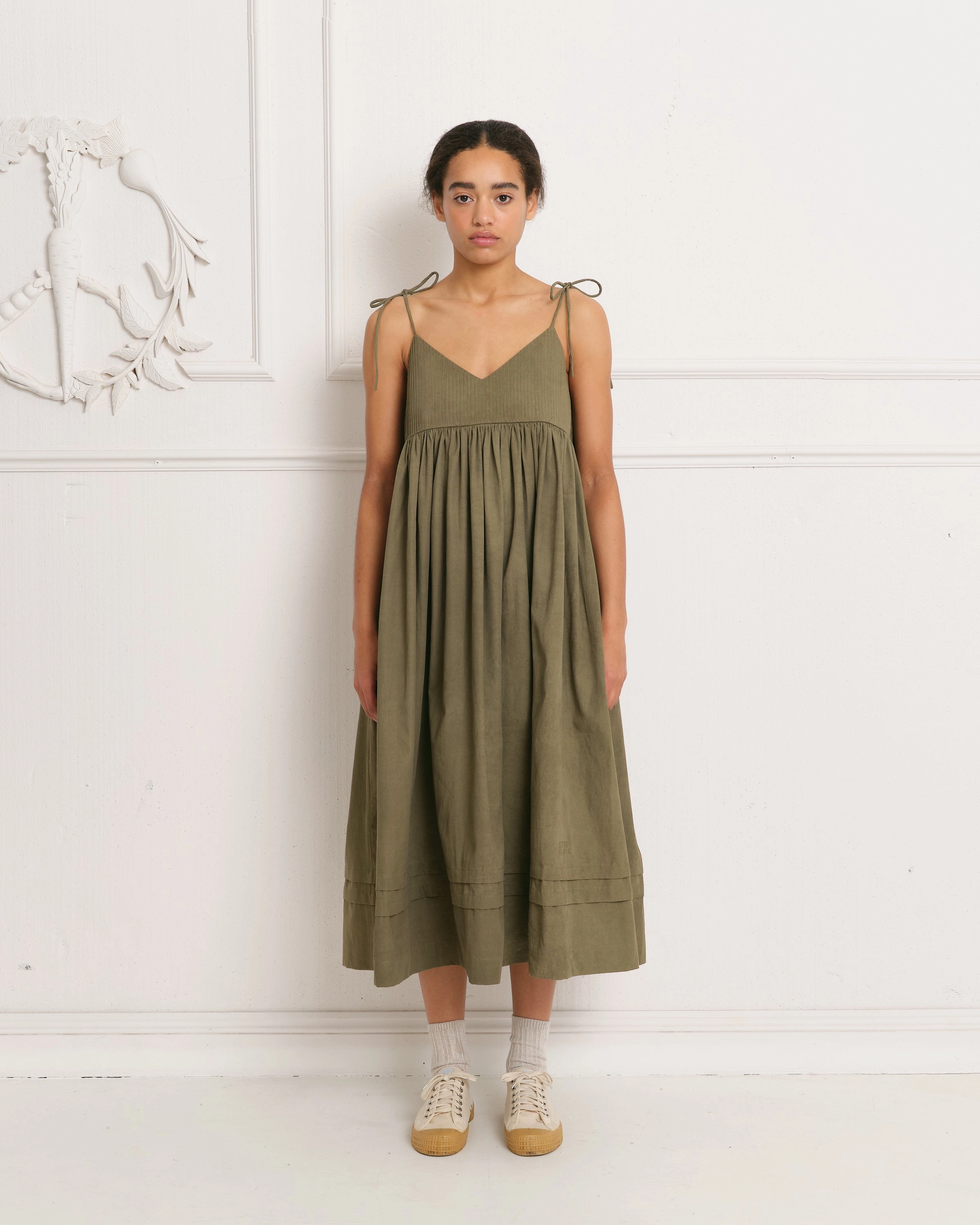 Daisy Dress - R.T.S. CO-11 Interlock Stitch Detail