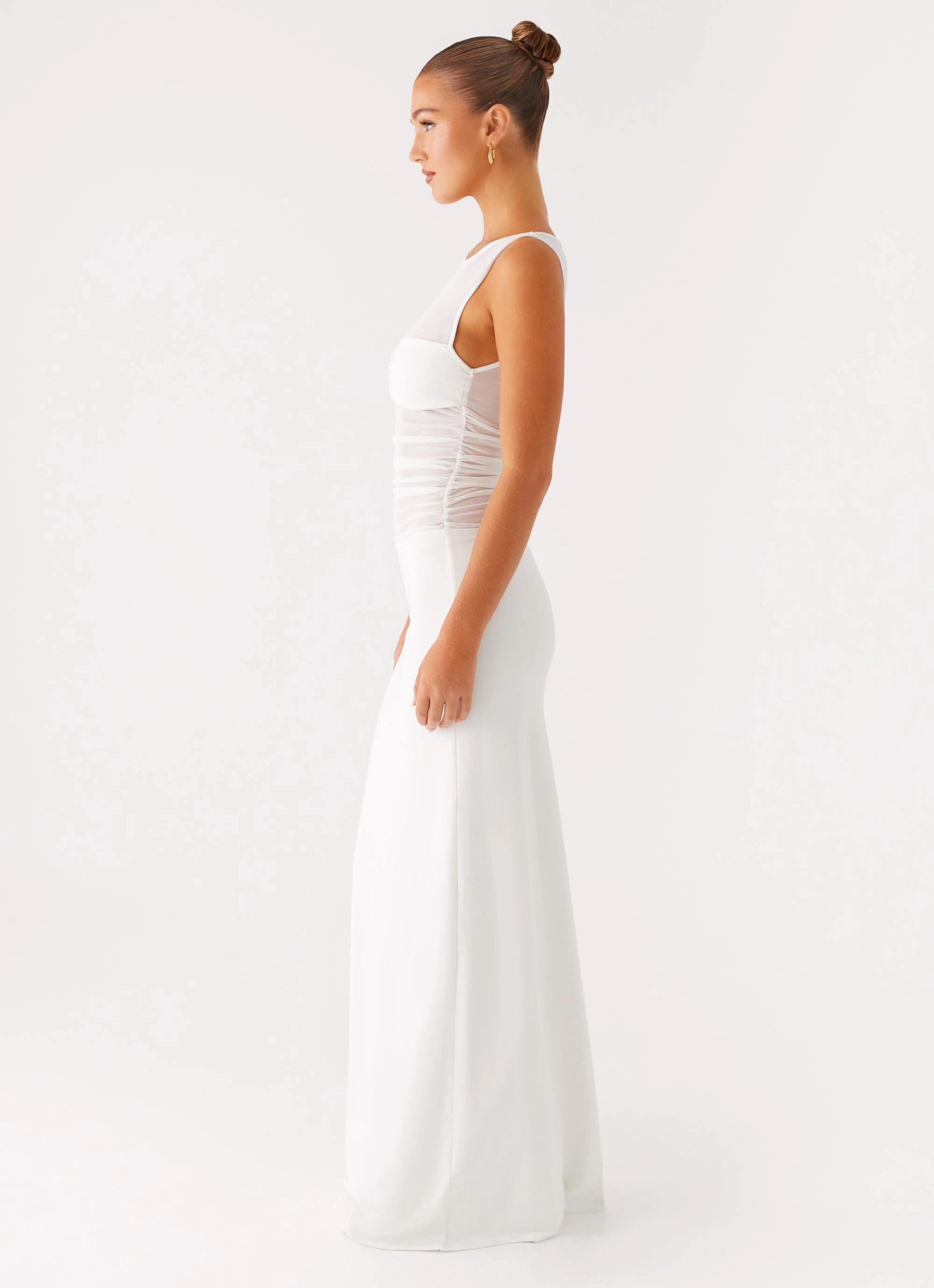 Elegant Touch Wesley Maxi Dress - Ivory