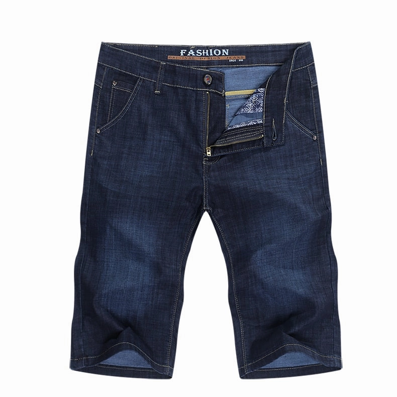 West Louis? Businessman Denim Slim Straight Regular Fit Short