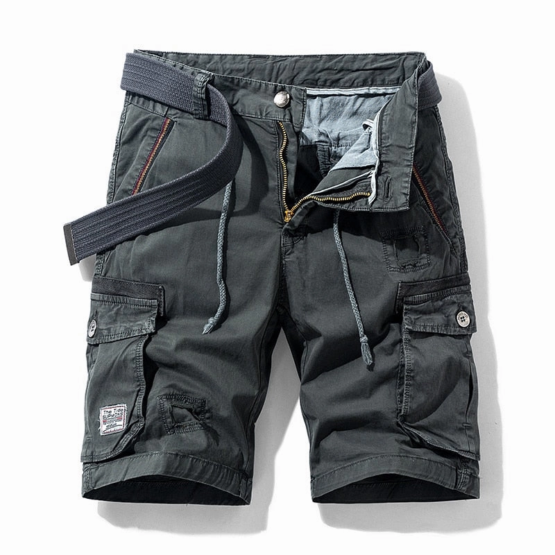 West Louis? Casual Cargo Multi-Pocket Military Short