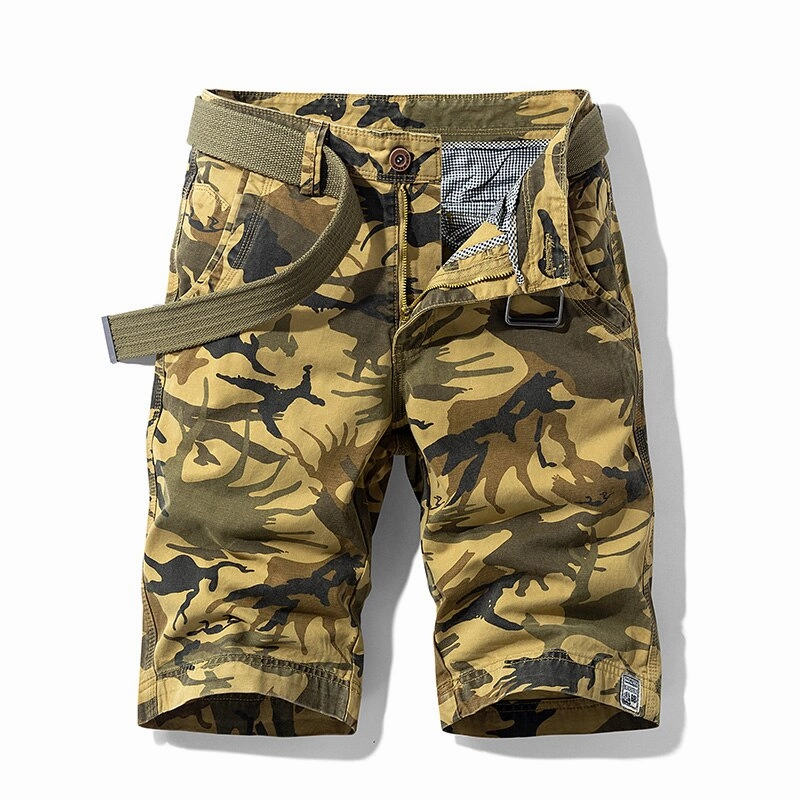 West Louis? Fashion Cotton Camouflage Shorts