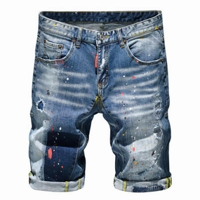 West Louis? High Street Holes Fit Jeans Shorts