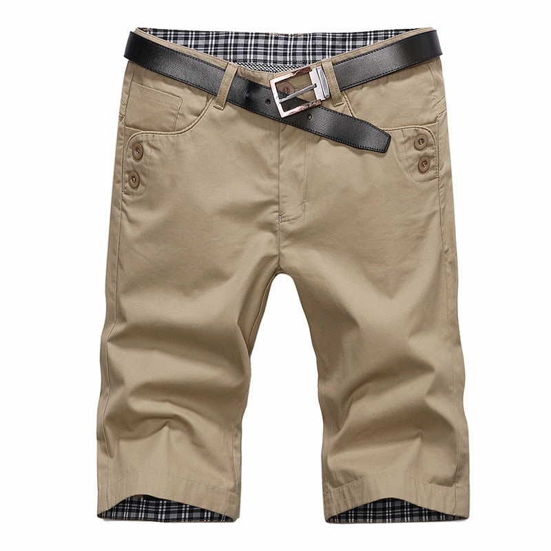 West Louis? Knee Length Casual Cotton Shorts