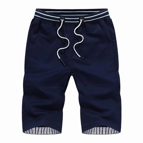 West Louis? Leisure Solid Color Shorts