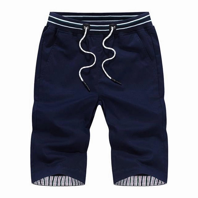 West Louis? Leisure Solid Color Shorts