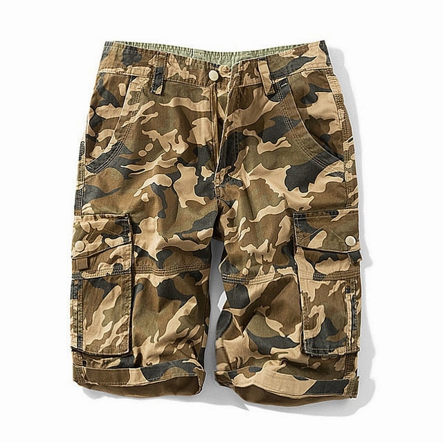 West Louis? Mens Military Camouflage Cargo Shorts