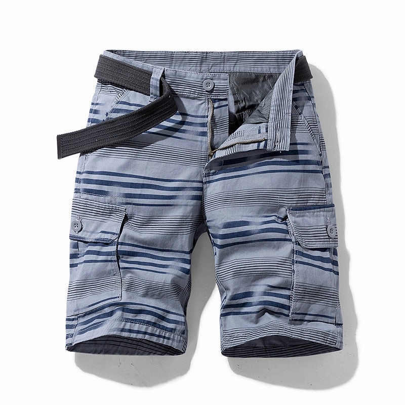 West Louis? Multi-Pocket Twill Cotton Summer Short