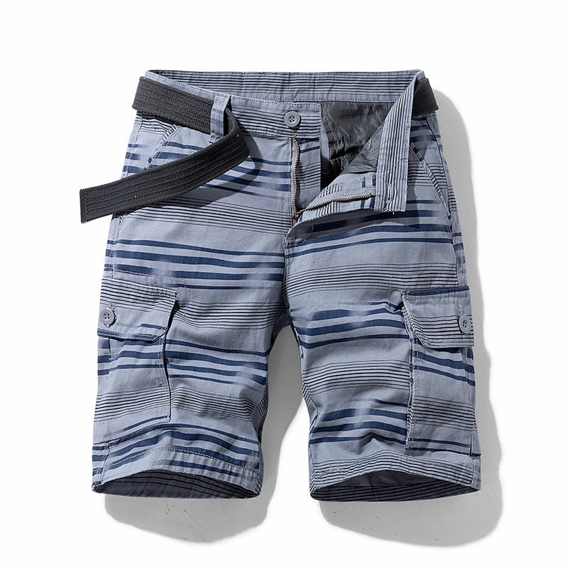 West Louis? Multi-Pocket Twill Cotton Summer Short