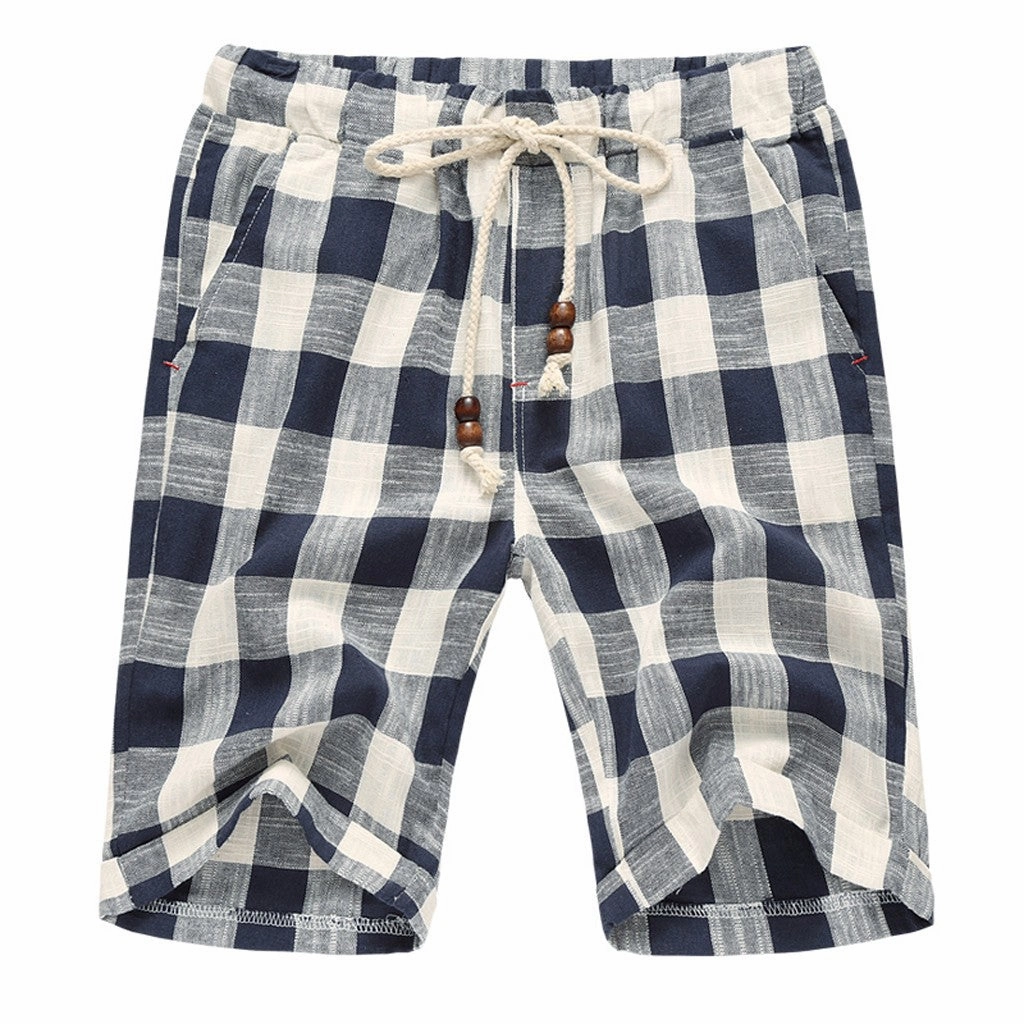 West Louis? Plaid Cotton Shorts