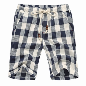 West Louis? Plaid Cotton Shorts