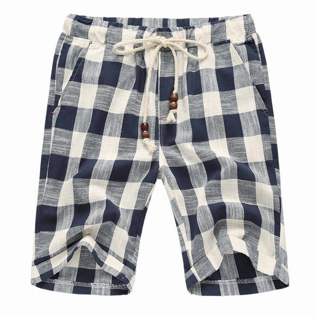 West Louis? Plaid Cotton Shorts