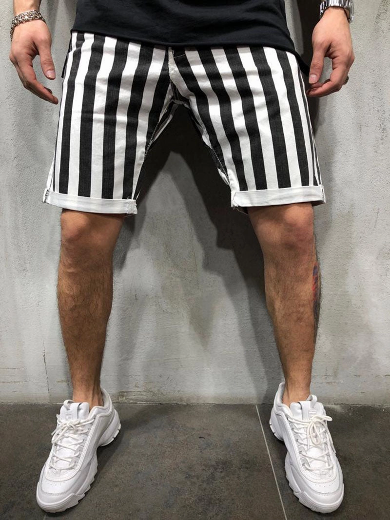 West Louis? Striped Jogging Sweat Shorts