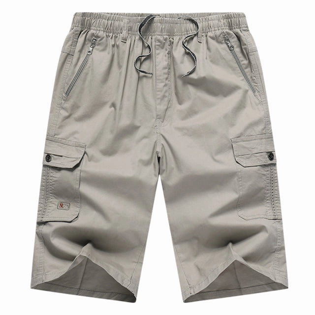 West Louis? Summer Knee Length Army Cargo Shorts